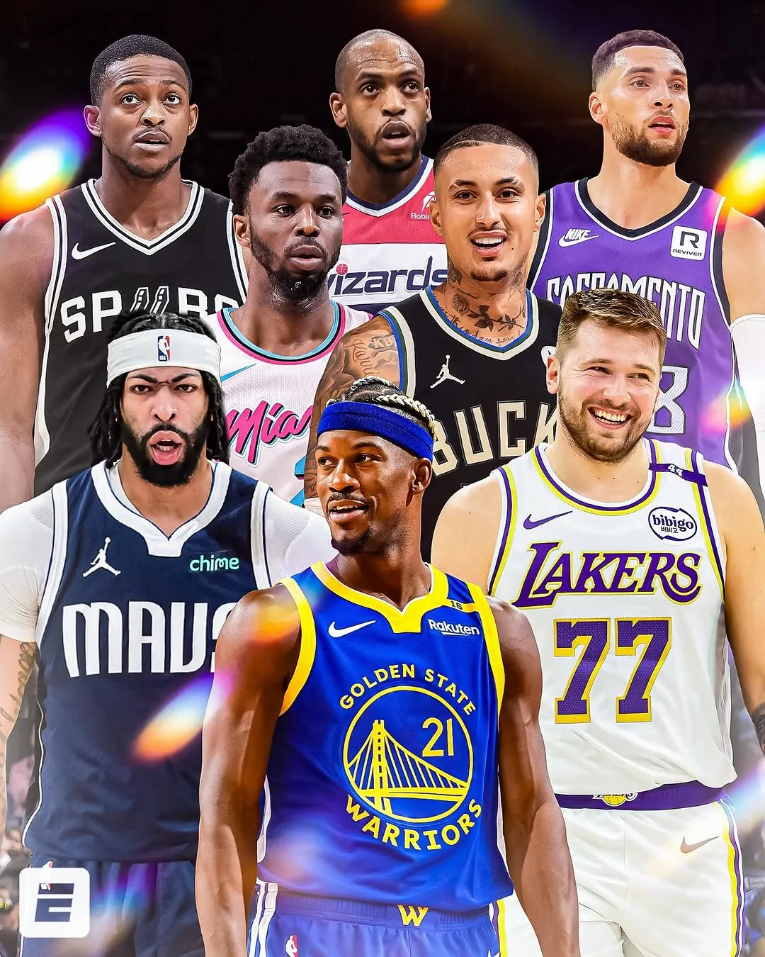 给爷整笑了，曼奇尼假意亲吻布鲁马多，将布鲁马多逗笑